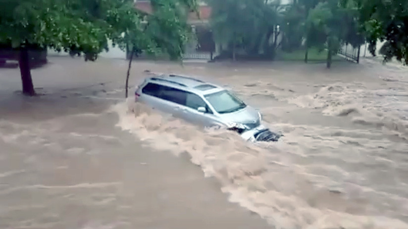 Relación entre calor y lluvia provocando inundaciones en mexico